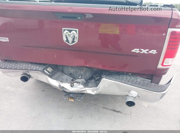 1C6RR7NT4JS186308 2018 RAM 1500 Maroon Դիմացի տեսք