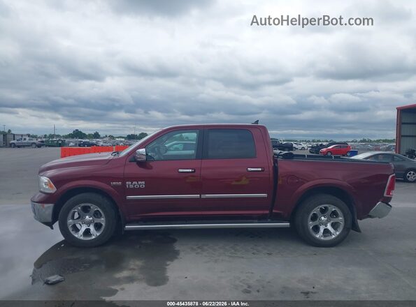 1C6RR7NT4JS186308 2018 RAM 1500 Maroon Սալոնի 360 աստիճան տեսք