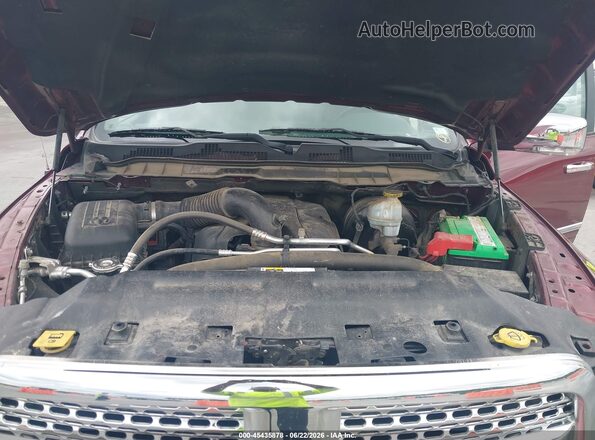 1C6RR7NT4JS186308 2018 RAM 1500 Maroon Հետևի տեսք