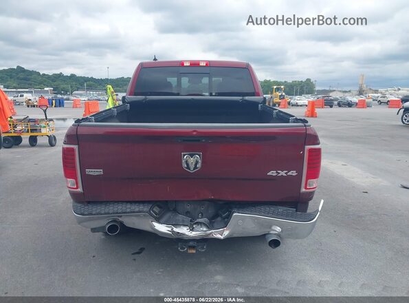 1C6RR7NT4JS186308 2018 RAM 1500 Maroon 