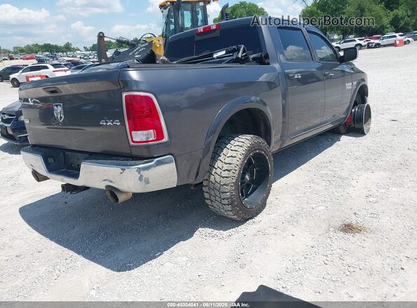 1C6RR7NT5GS180798 2016 RAM 1500 Gray Rear right