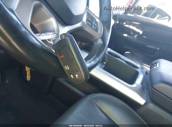 1C6RR7NT5HS800731 2017 RAM 1500 Red Dashboard view