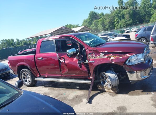 1C6RR7NT5HS800731 2017 RAM 1500 Red 360 interior view
