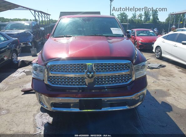 1C6RR7NT5HS800731 2017 RAM 1500 Red Rear interior view