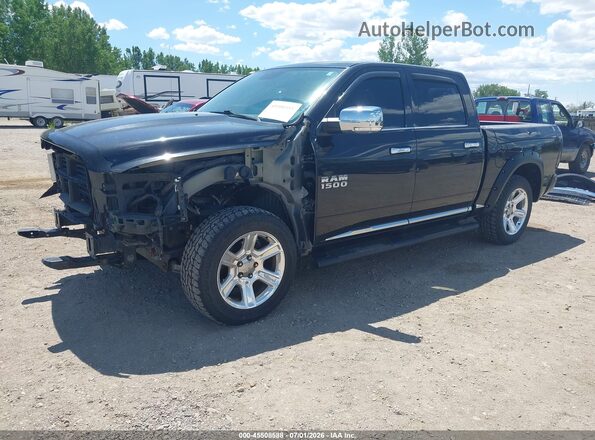1C6RR7PT2GS304507 2016 RAM 1500 Black წინა მარცხენა ხედი სამი მეოთხედიდან