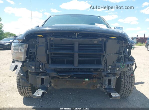 1C6RR7PT2GS304507 2016 RAM 1500 Black უკანა სალონის ხედი
