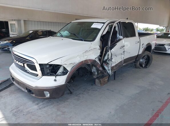 1C6RR7PT2JS192220 2018 RAM 1500 White Առջևի ձախ երեք քառորդ տեսարան