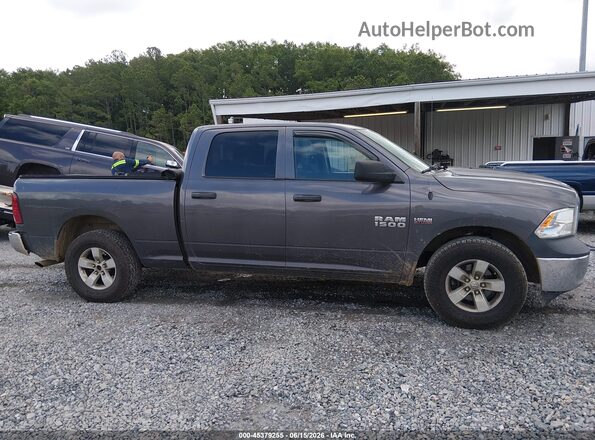 1C6RR7ST7JS282325 2018 RAM 1500 Gray Вид задньої частини салону