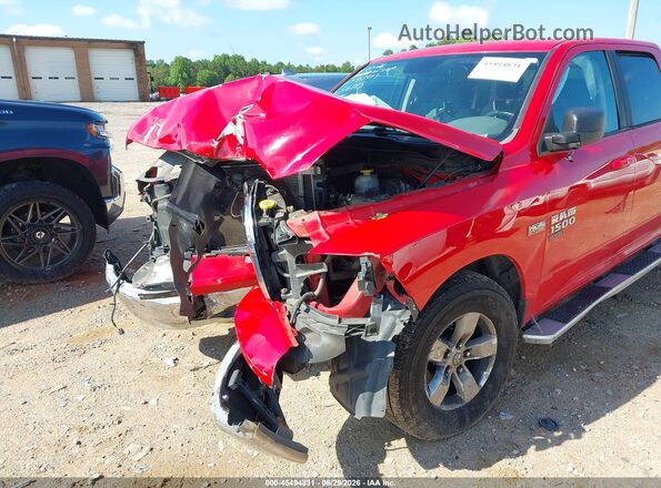 1C6RR7TT0KS516885 2019 RAM 1500 CLASSIC Red Вид спереду