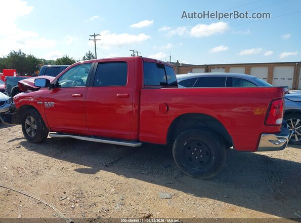 1C6RR7TT0KS516885 2019 RAM 1500 CLASSIC Red Вид задньої частини салону
