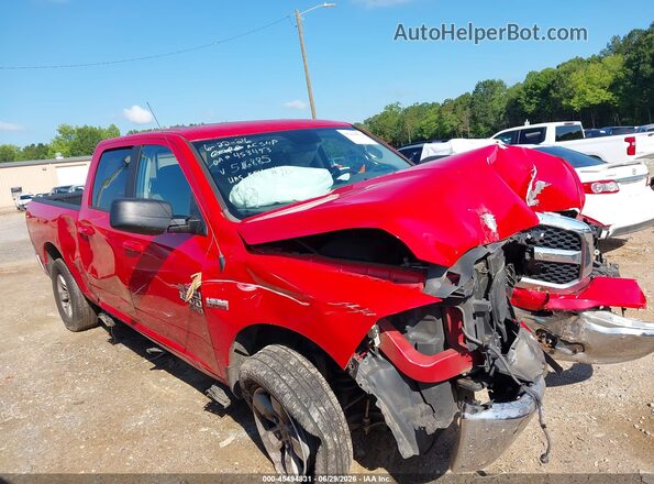 1C6RR7TT0KS516885 2019 RAM 1500 CLASSIC Red Вид щитка приладів