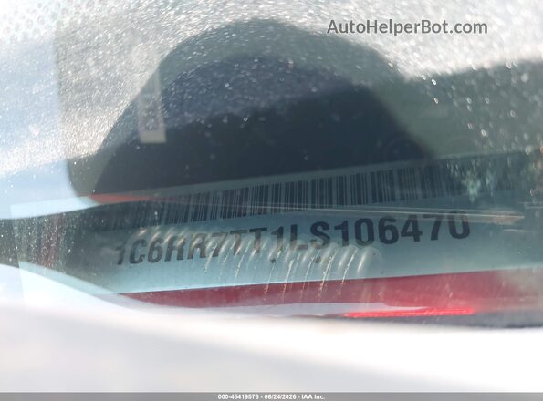 1C6RR7TT1LS106470 2020 RAM 1500 CLASSIC Red 