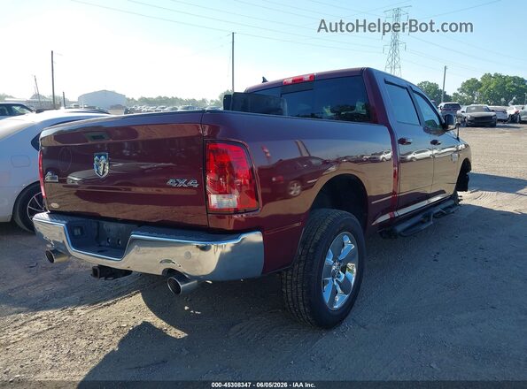 1C6RR7TT2KS609441 2019 RAM 1500 CLASSIC Burgundy Trasero derecho
