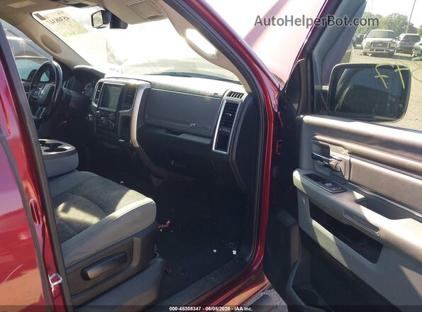 1C6RR7TT2KS609441 2019 RAM 1500 CLASSIC Burgundy Vista interior delantera