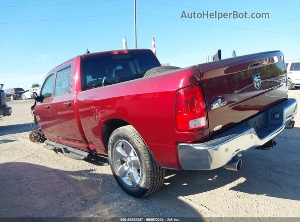 1C6RR7TT2KS609441 2019 RAM 1500 CLASSIC Burgundy Trasero izquierdo