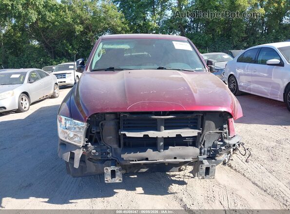 1C6RR7TT2KS609441 2019 RAM 1500 CLASSIC Burgundy Vista interior trasera