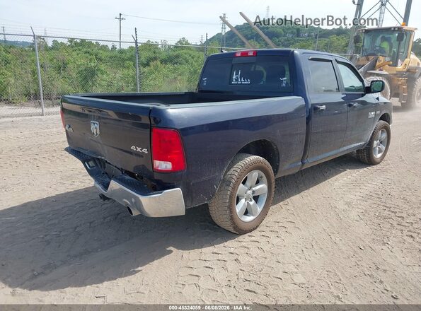 1C6RR7TT7HS584318 2017 RAM 1500 Dark Blue Задня права чверть