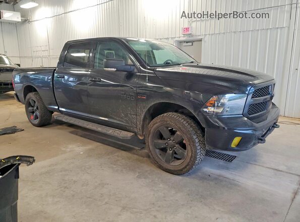 1C6RR7TT7JS178867 2018 RAM 1500 Black Front right