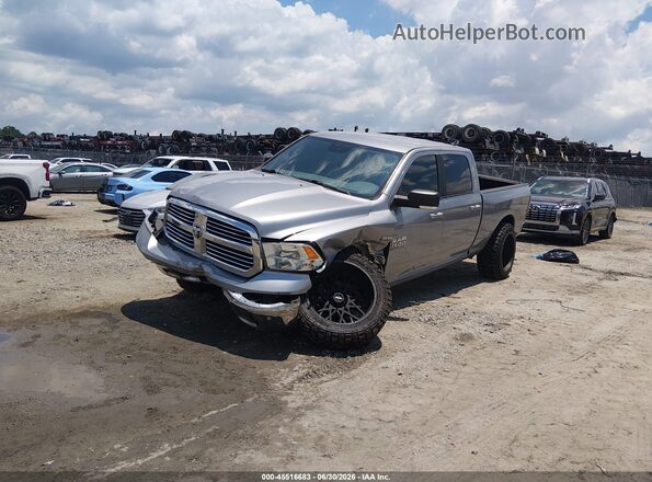 1C6RR7TT9KS662797 2019 RAM 1500 CLASSIC Silver წინა მარცხენა ხედი სამი მეოთხედიდან