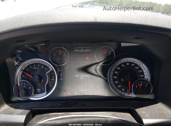 1C6RR7TT9KS662797 2019 RAM 1500 CLASSIC Silver უკანა სავარძლების ხედი