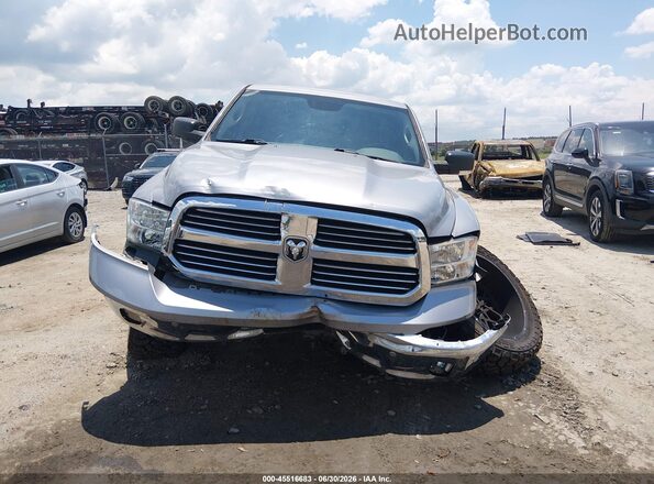 1C6RR7TT9KS662797 2019 RAM 1500 CLASSIC Silver უკანა სალონის ხედი