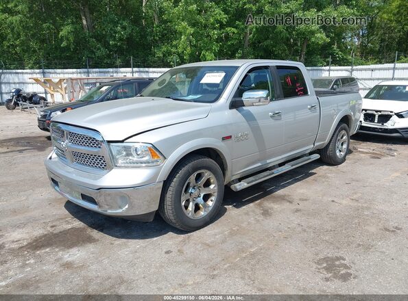 1C6RR7VMXGS250630 2016 RAM 1500 Silver Առջևի ձախ երեք քառորդ տեսարան