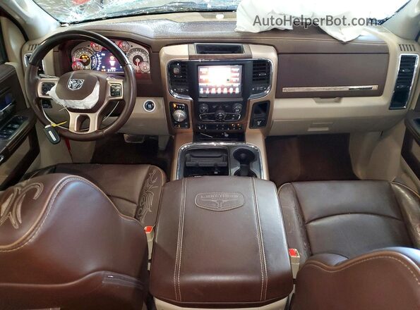 1C6RR7WM0GS186385 2016 RAM 1500 Red Vista del salpicadero