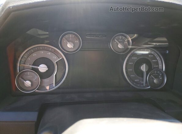 1C6RR7WM5HS614453 2017 RAM 1500 Красный Вид щитка приборов