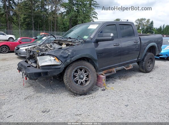 1C6RR7YT1HS589331 2017 RAM 1500 Gray Передня ліва чверть