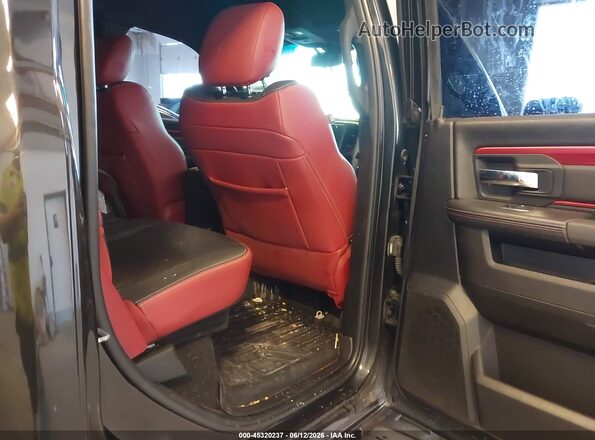 1C6RR7YT1JS234830 2018 RAM 1500 Black VIN კოდის სტიკერის ხედი