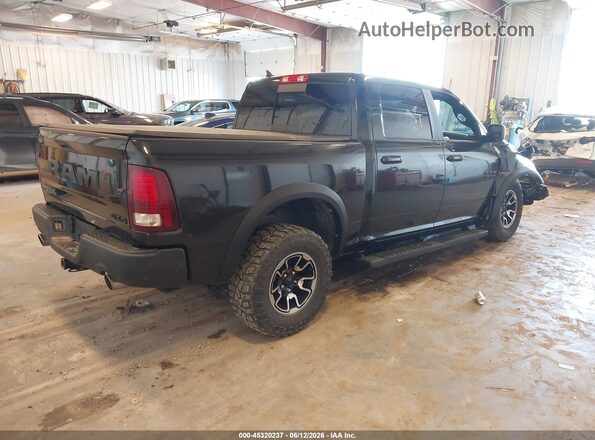 1C6RR7YT1JS234830 2018 RAM 1500 Black უკანა მარჯვენა