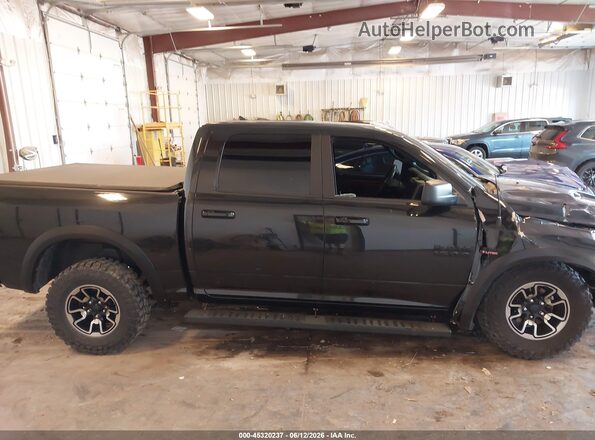 1C6RR7YT1JS234830 2018 RAM 1500 Black უკანა სალონის ხედი