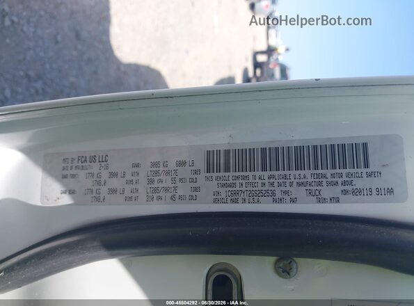 1C6RR7YT2GS252536 2016 RAM 1500 White Engine compartment view