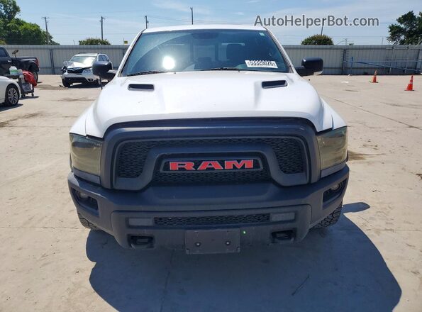1C6RR7YT4JS101981 2018 RAM 1500 White Вид спереду