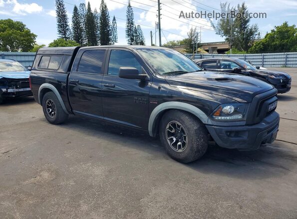 1C6RR7YT8GS181584 2016 RAM 1500 Black Передня права чверть