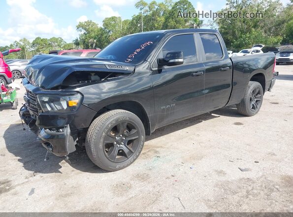 1C6RREBT5MN574224 2021 RAM 1500 Black Front left