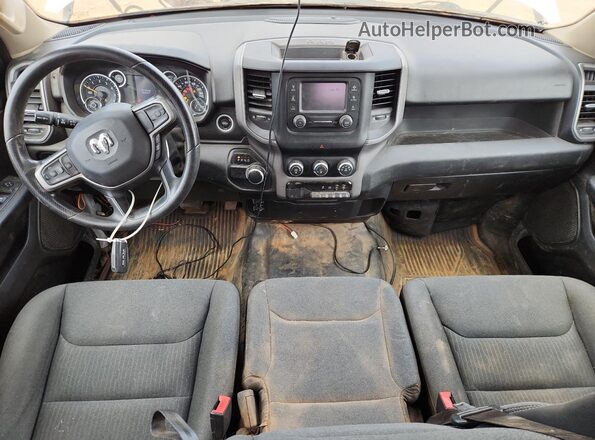 1C6RRECT7MN630355 2021 RAM 1500 Белый Вид панели приборов