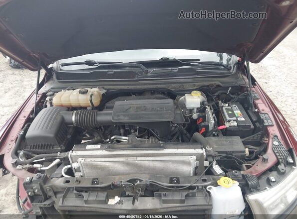 1C6RREFG2MN750630 2021 RAM 1500 Maroon Widok z tyłu