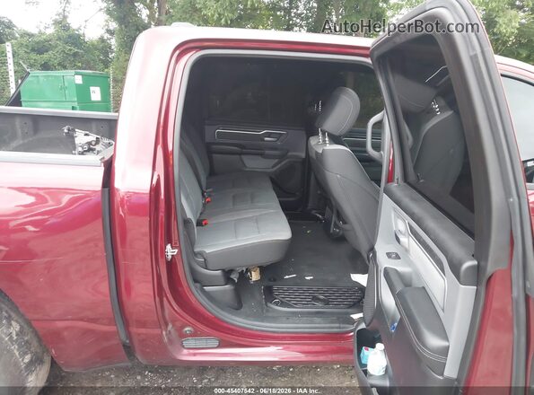 1C6RREFG2MN750630 2021 RAM 1500 Maroon Widok naklejki z numerem VIN