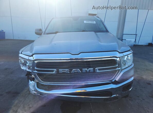 1C6RREFG8KN770717 2019 DODGE 1500 Gray Front view