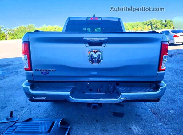 1C6RREFG8KN770717 2019 DODGE 1500 Gray Rear view