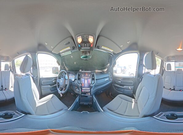 1C6RREFT1MN794518 2021 RAM 1500 White Vista interior de 360 grados