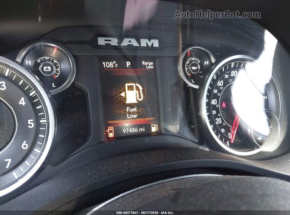 1C6RREFT2KN523027 2019 RAM 1500 Black Widok tylnych siedzeń
