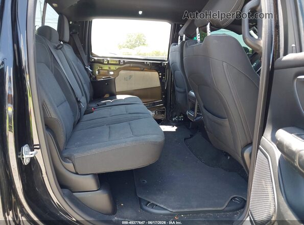 1C6RREFT2KN523027 2019 RAM 1500 Black Widok naklejki z numerem VIN
