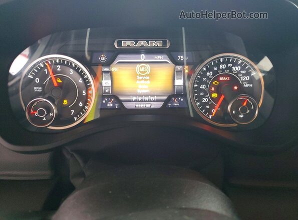 1C6RREFT2KN750976 2019 RAM 1500 Gray 