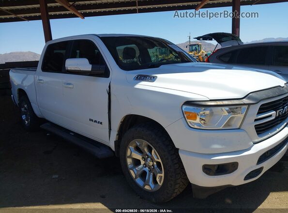 1C6RREFT2LN245845 2020 RAM 1500 White Դիմացի տեսք