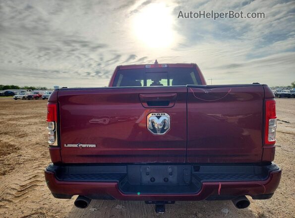 1C6RREFT2LN354029 2020 RAM 1500 Burgundy Вид ззаду