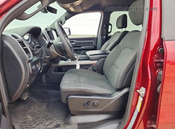 1C6RREFT2LN354029 2020 RAM 1500 Burgundy Вид салону спереду