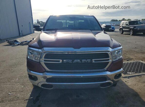 1C6RREFT4MN609121 2021 RAM 1500 Бордовый 