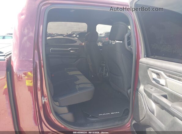 1C6RREFT5LN333952 2020 RAM 1500 Maroon VIN კოდის სტიკერის ხედი